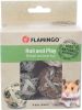 Flamingo játék - Snuffi labda rágcsálók számára  4 db