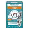 Purina One Hydralife Chicken - kiegészítő állateledel csirke ízesítéssel macskák számára 6 x  50 g