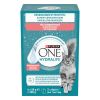 Purina One Hydralife Salmon - kiegészítő állateledel lazac ízesítéssel macskák számára 6 x  50 g