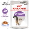 Royal Canin Sterilised Jelly - nedves macskaeledel zselében 12 x  85 g